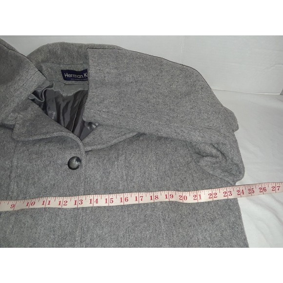 Vintage-Herman Kay-Ladies Wool Blend Coat - Picture 3 of 8
